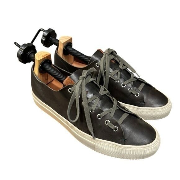 BUTTERO made in Italy leather low top shoes 43 sneakers